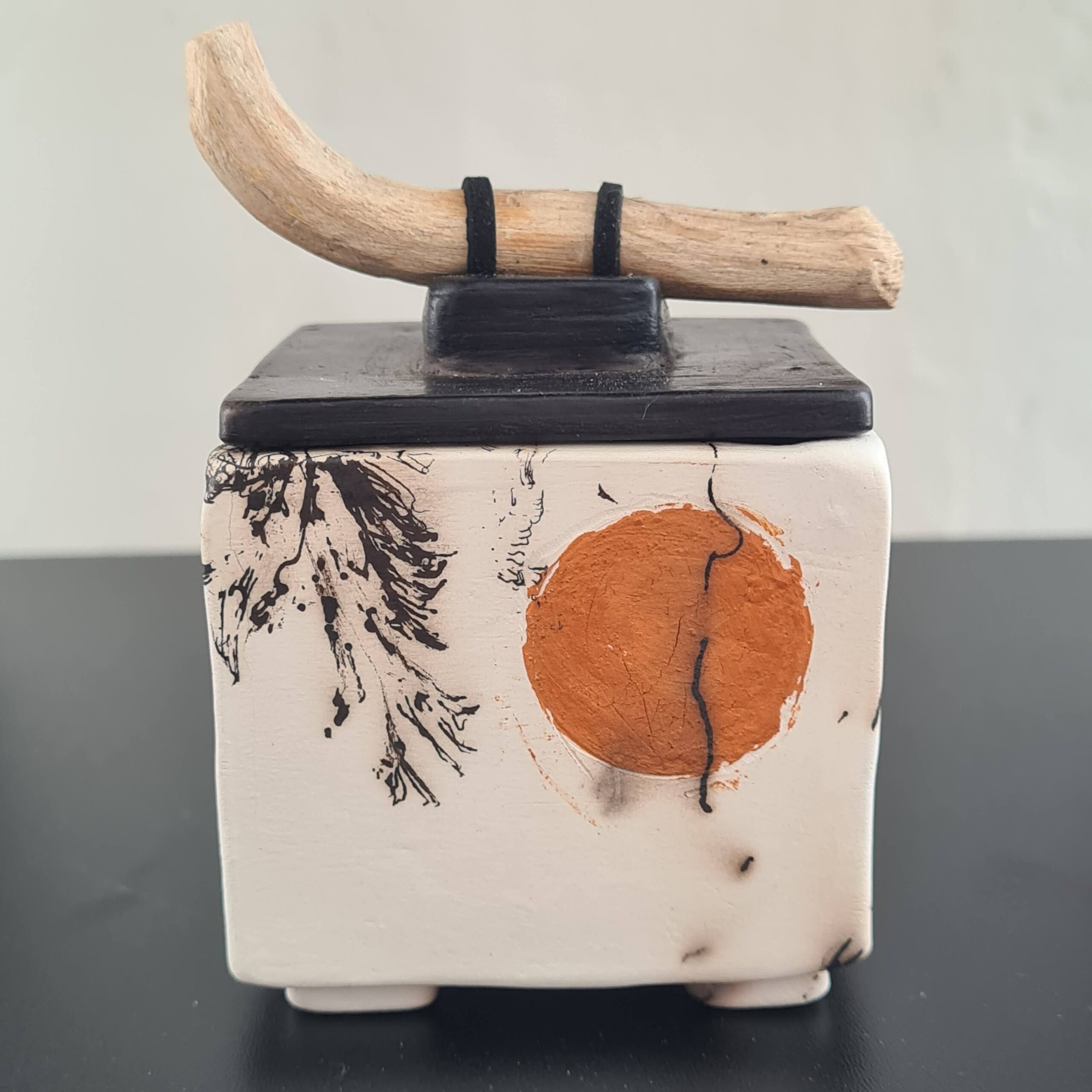 Raku Pot